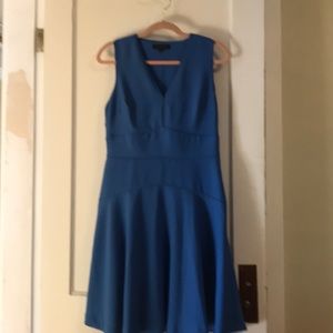 Beautiful blue Banana Republic dress